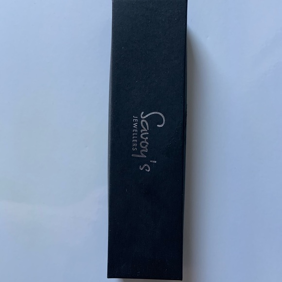 CZ and sterling silver 925 fine jewelry necklace - Picture 2 of 5